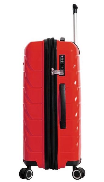 Комплект валіз Snowball 33603 Червоний 33603-3 red фото