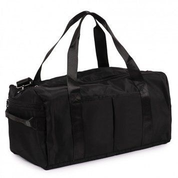 Спортивна та мандрівна сумка WINGS FB001 чорна FB001 black фото