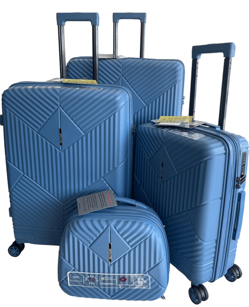 Валіза Airtex 639 Синій Комплект валіз 639/54/68 фото