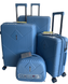 Валіза Airtex 639 Синій Комплект валіз 639/54/68 фото 1