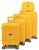 Валіза Snowball 21204 Жовтий Комплект валіз 21204 фото