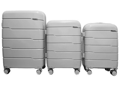Валіза Milano bag 0305 Комплект валіз Срібний 0a963f5dad9a021cf8bdc43141c37435 фото