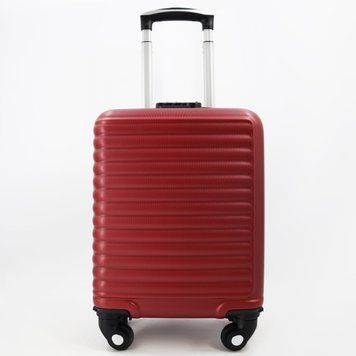 Валіза для Wizz Air ручна поклажа EasyMove ABS005 - 40x30x20 бордова ABS005 wine red фото