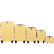 Набір 5 валіз Wings SN120 Swan жовтий SN120-5 ice cream фото
