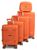 Валіза Snowball 21204 Оранжевий Комплект валіз 21204 фото