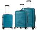 Комплект валіз Madisson Snowball 33703 Бірюзовий 33703-3 aqva blue фото 1