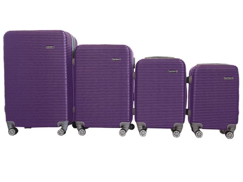 Комплект валіз Carbon 0508 Фіолетовий 0508 фото