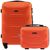 Комплект 2 в 1 середня валіза (M) та кейс Wings 147 помаранчева 147 M+BC orange фото