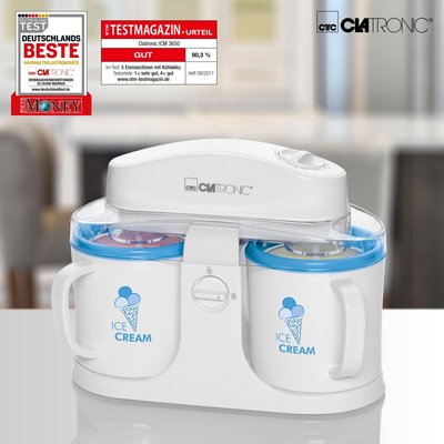 Морожениця CLATRONIC (Німеччина) ICM 3650, апарат для приготування морозива, морозива ICM 3650 фото