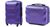 Комплект 2 в 1 середня валіза (M) та кейс Wings 147 фіолетова 147 M+BC purple фото
