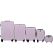 Набір 5 валіз Wings SN120 Swan фіолетова SN120-5 purple фото