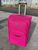 Валіза Wings 1708(Smile) тканинна на 4 колесах, велика (L) рожева 1708-4 L pink фото