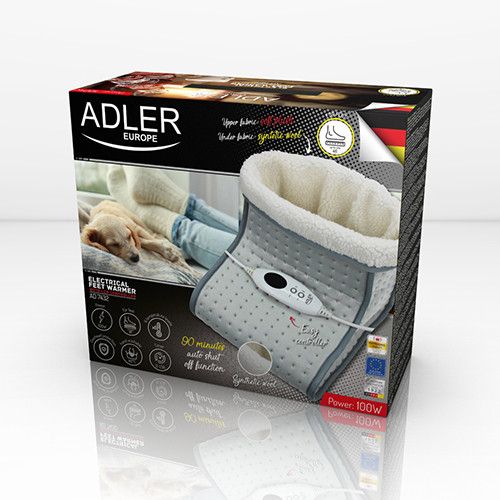Електрична грілка для ніг з LCD пультом Adler AD 7432 5902934837293 фото