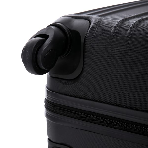Валіза Wings HRR01 велика (L) на 4 колесах Чорна HRR01 L black фото
