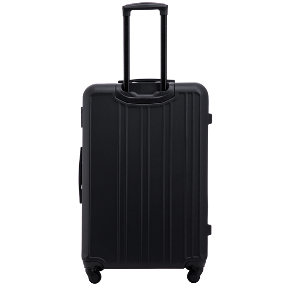 Валіза Wings HRR01 велика (L) на 4 колесах Чорна HRR01 L black фото