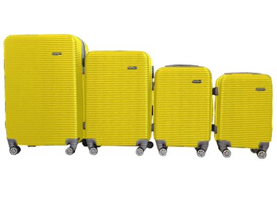 Комплект валіз Carbon 0508 Жовтий 0508 фото