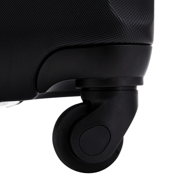 Валіза Wings HRR01 середня (M) на 4 колесах Чорна HRR01 M black фото