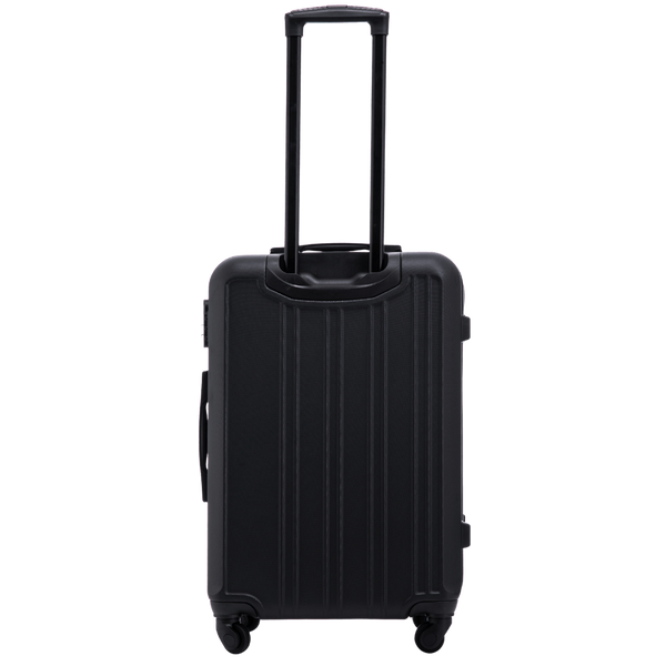 Валіза Wings HRR01 середня (M) на 4 колесах Чорна HRR01 M black фото
