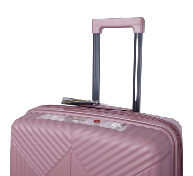 Валіза Airtex 639 Рожеве золото Комплект валіз 639/54/68 фото
