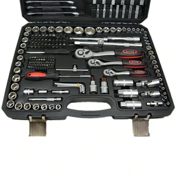 Набір головок ключів інструментів 216 елементів Boxer BX-009S Boxer BX-009S фото