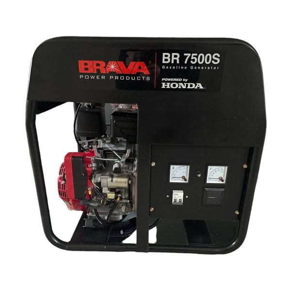 Електрогенератор Honda (Brava) BR7500S Чорний BR7500S фото