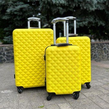 велика (L) Валіза Wings BS190 Польща жовта BS190 L yellow фото