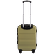 Міні пластикова валіза Wings AT01 на 4 колесах ручна поклажа оливкова At01 XS tea green фото 2