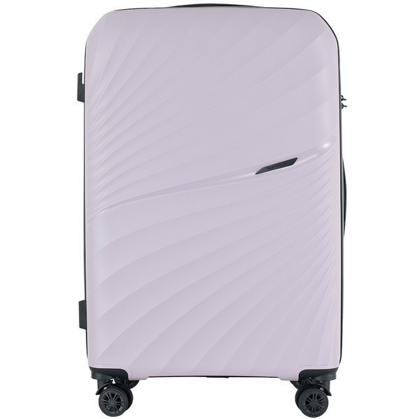 Валіза WINGS DQZ-02 Поліпропілен на 4-х колесах, велика (L) Фіолетова DQZ-02 L hazy lilac фото