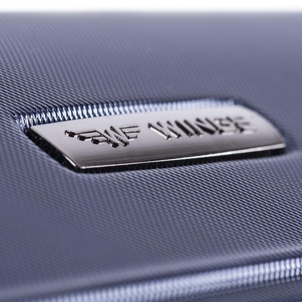 Комплект 2 в 1 валіза (XS) та кейс Wings 147 ручна поклажа синя Wings_147 XS+BC фото