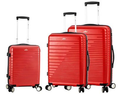 Комплект валіз Madisson Snowball 33703 Червоний 33703-3 red фото