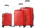 Комплект валіз Madisson Snowball 33703 Червоний 33703-3 red фото