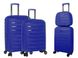 Комплект валіз Snowball 61303 Синій 61303_L+M+S+BC Blue фото 1