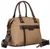Жіноча сумка David Jones 6801-4 текстильна з ременем на плече Таупе 6801-4 taupe фото
