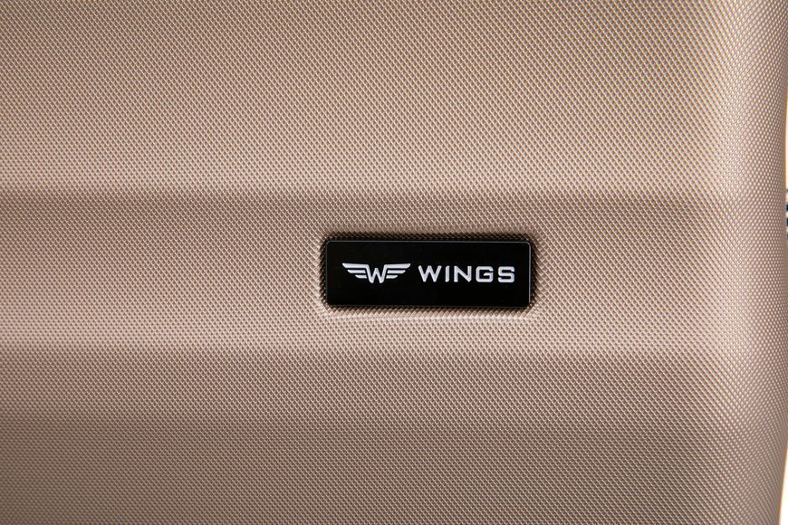 Валіза Wings Vult01 Vulture мала (S) на 4 колесах ручна поклажа ручна поклажа Шампань Vult01 S champagne фото